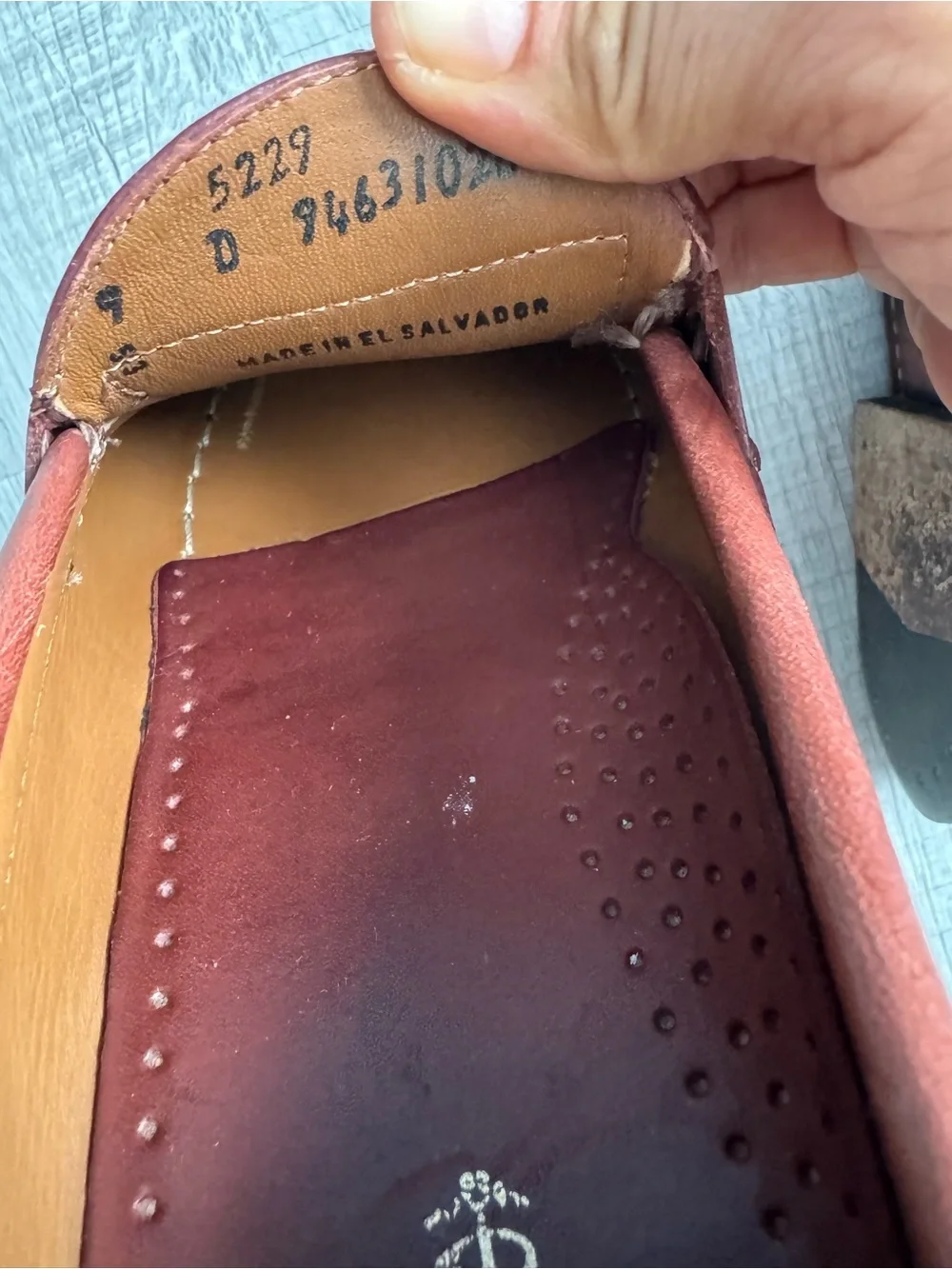 Brooks Brothers Men's Rust Brown Leather Penny Loafers